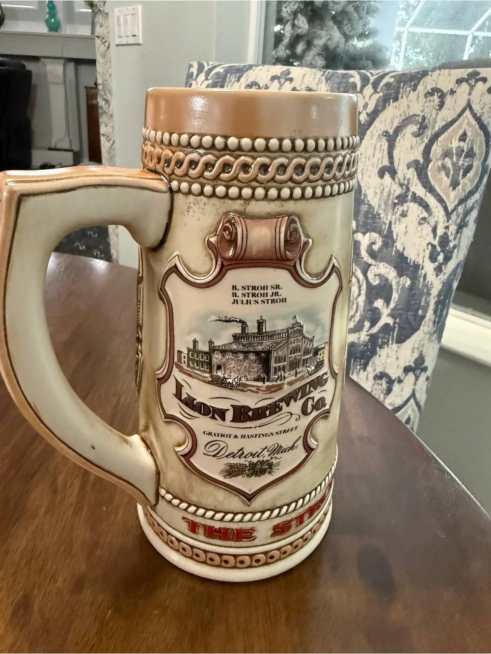 Vintage Stroh’s Beer Heritage Series III Collector Stein #68870